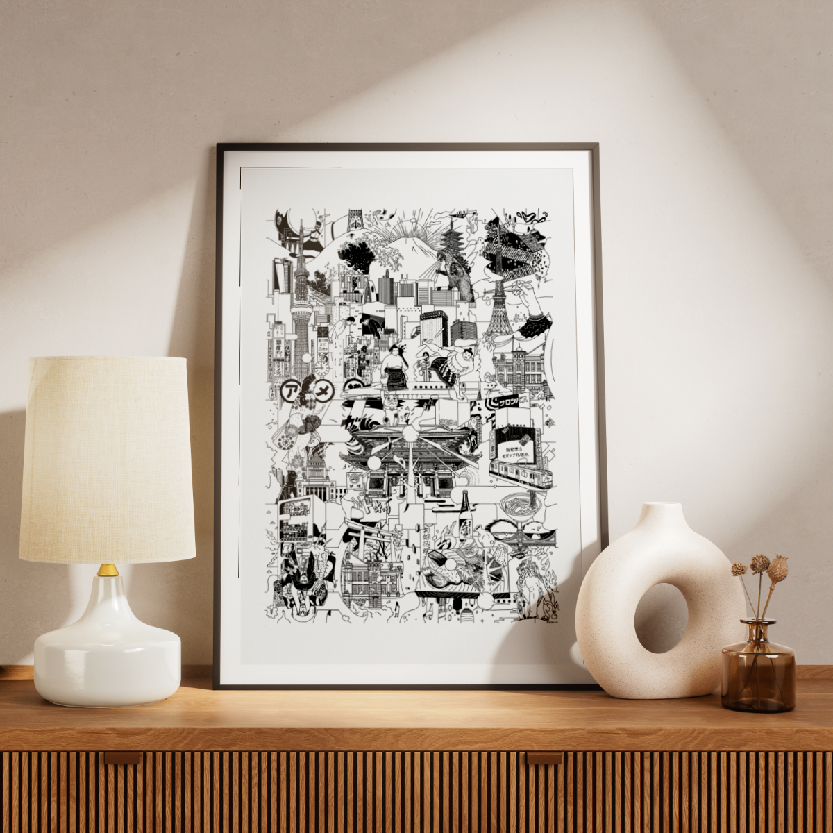 TOKYO- Fine Art Poster 50x70 cm / 20x28″ - Image 2